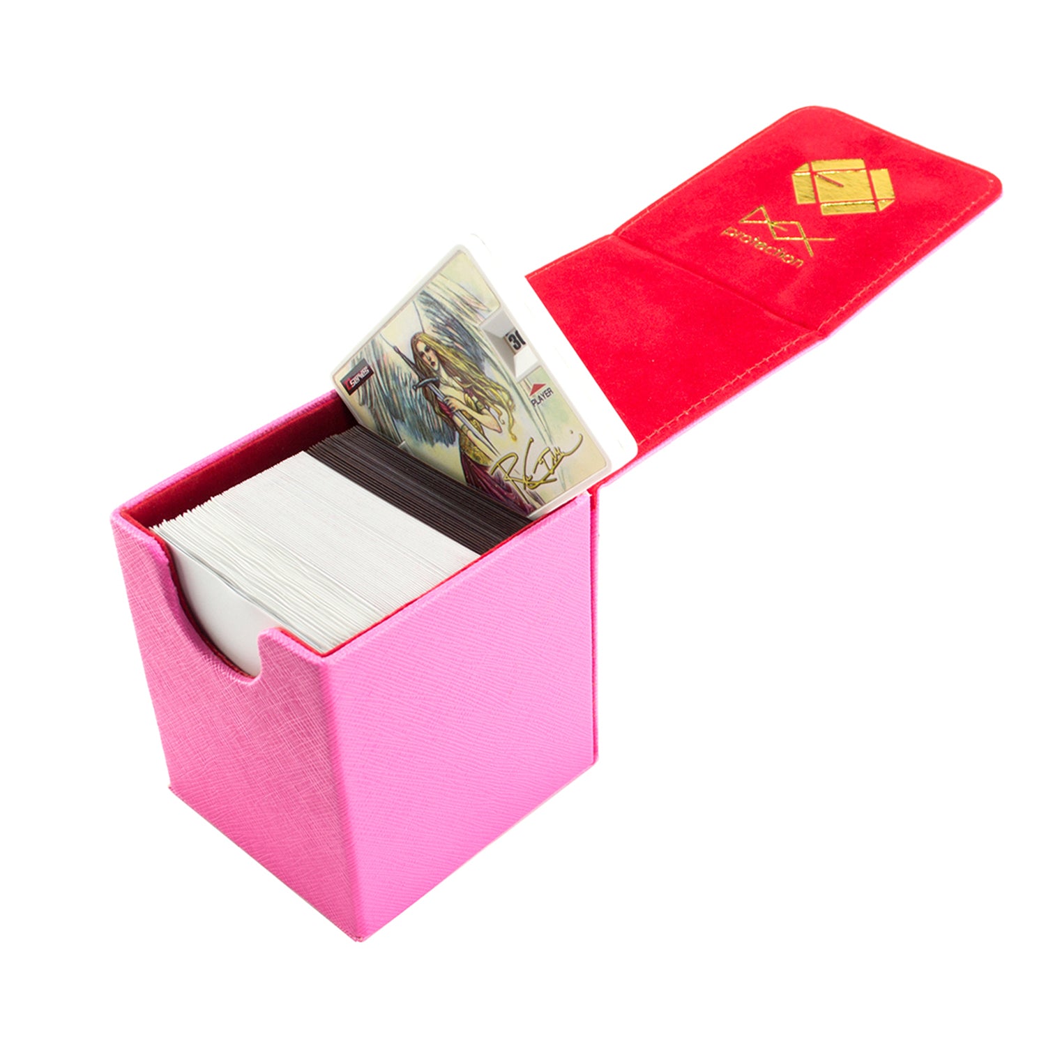 Dex Protection Creation Line Magnetic Deck Box - Small: Pink