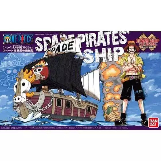 Model Kit - Bandai One Piece Grand Ship Collection - Spade Pirates