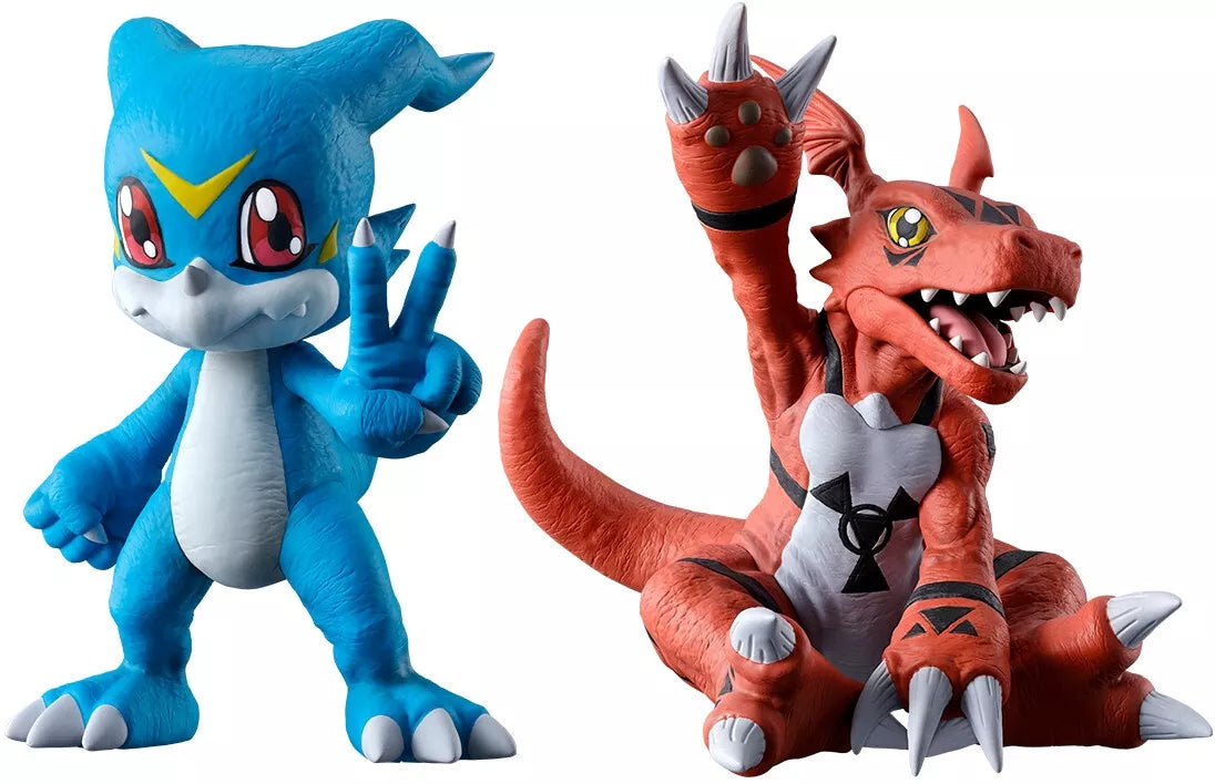 Digimon Figure - Bandai Spirits: Ichibansho - Veemon & Guilmon