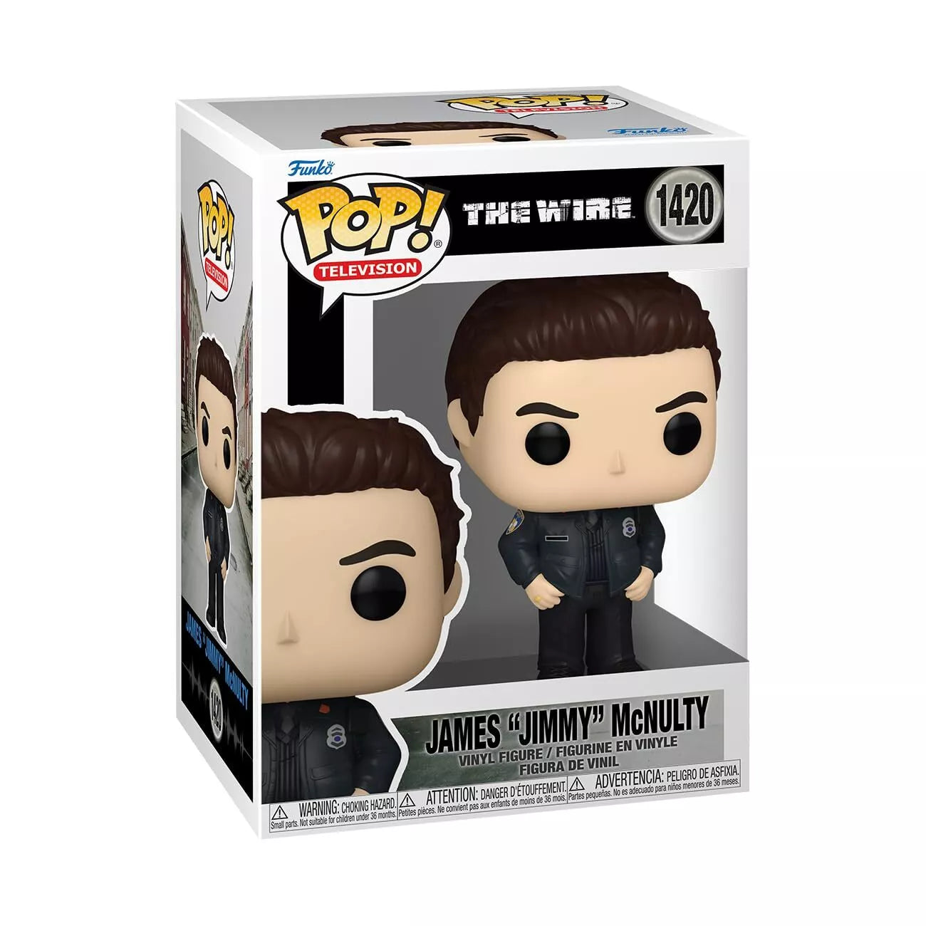 Funko Pop - The Wire Vinyl Figure - James Jimmy Mcnulty 1420