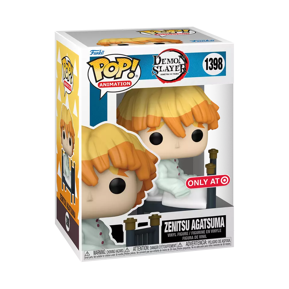 Funko Pop -  Demon Slayer Vinyl Figure -  Zenitsu Agatsuma 1398 (Target Exc)