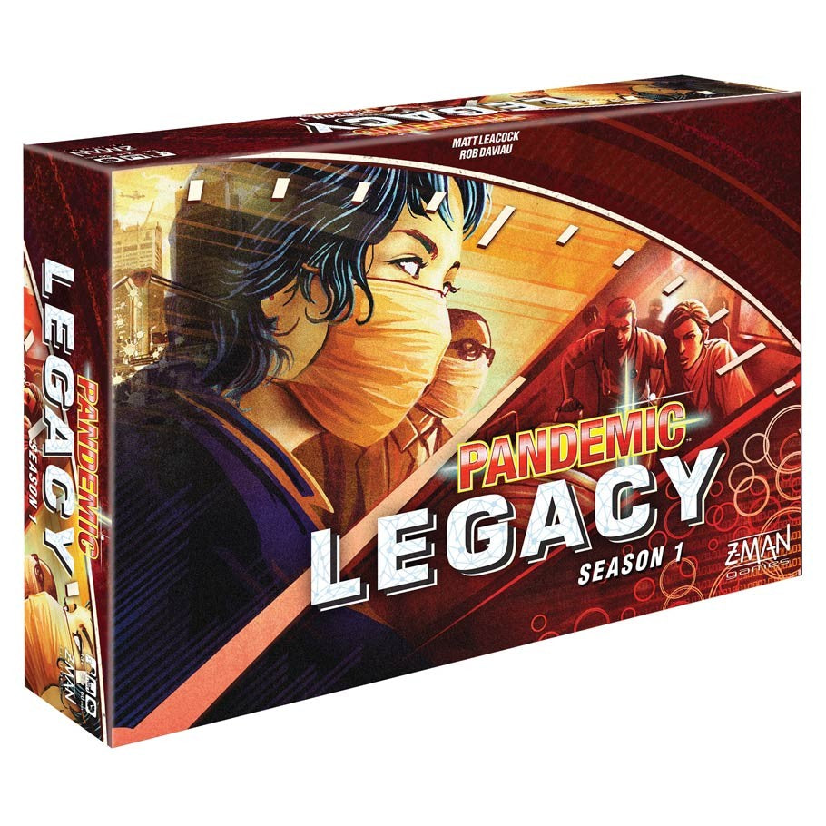 Games - Z-Man Games - Pandemic: Legacy Season 1 (Red Edition)