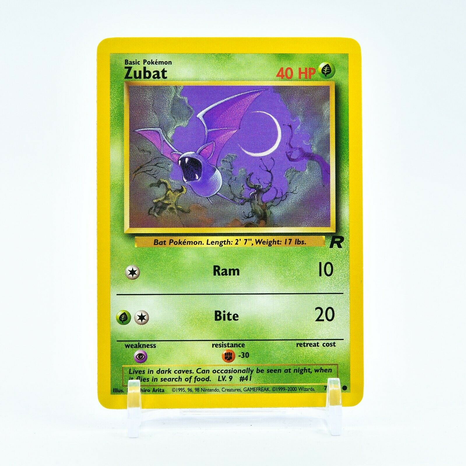 Zubat - 70/82 Team Rocket Unlimited Common Pokemon - NM