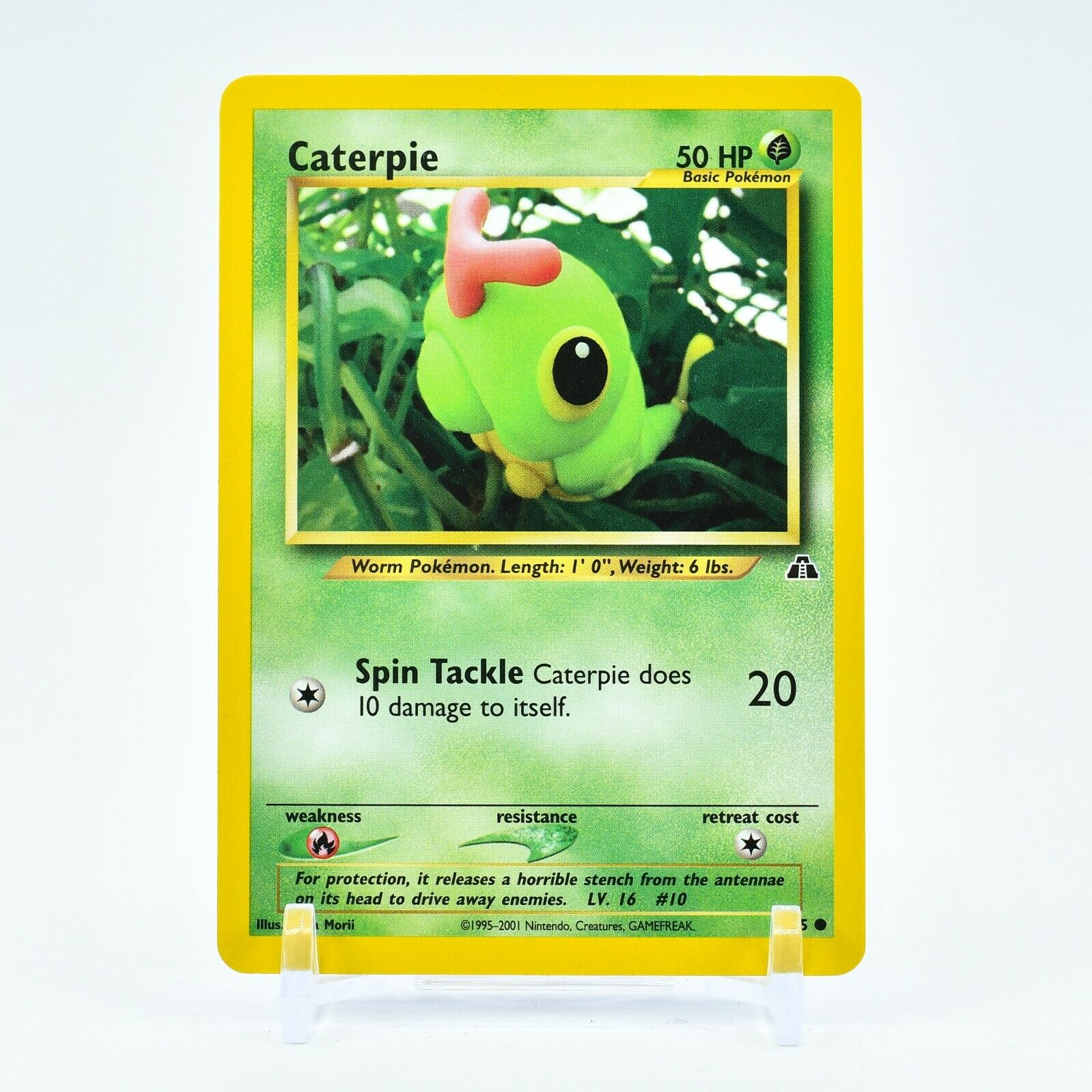 Caterpie - 53/75 Neo Discovery Unlimited Common Pokemon - NM