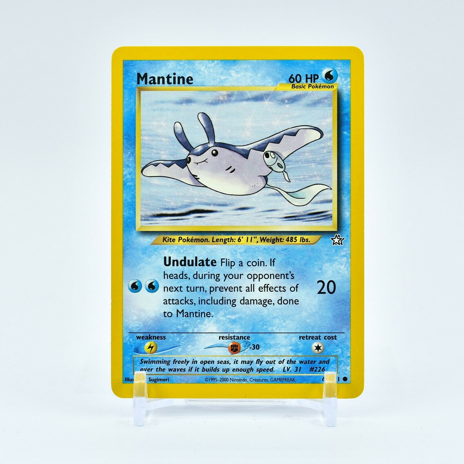 Mantine - 64/111 Neo Genesis Unlimited Common Pokemon - NM