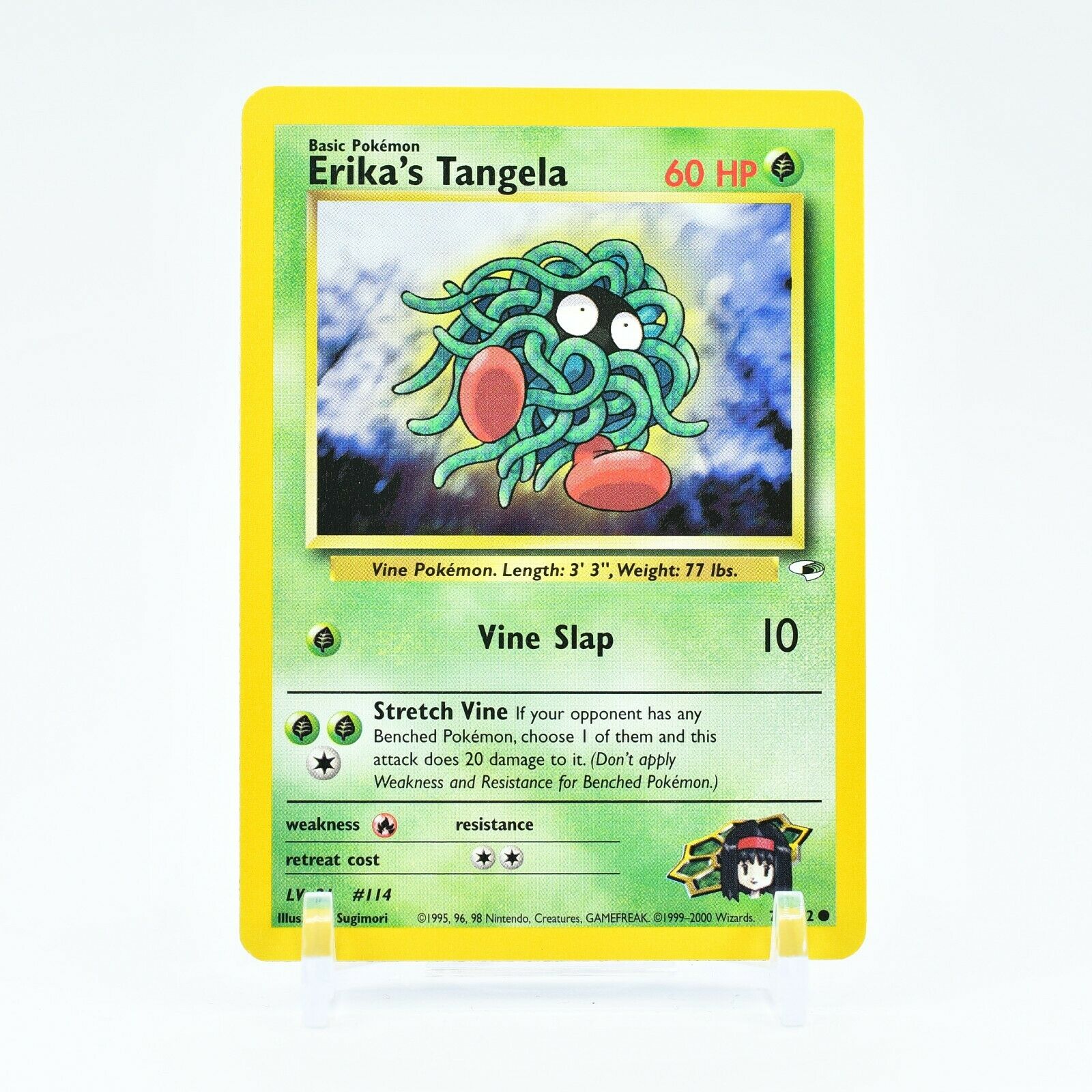 Erika's Tangela - 79/132 Gym Heroes Unlimited Common Pokemon - NM