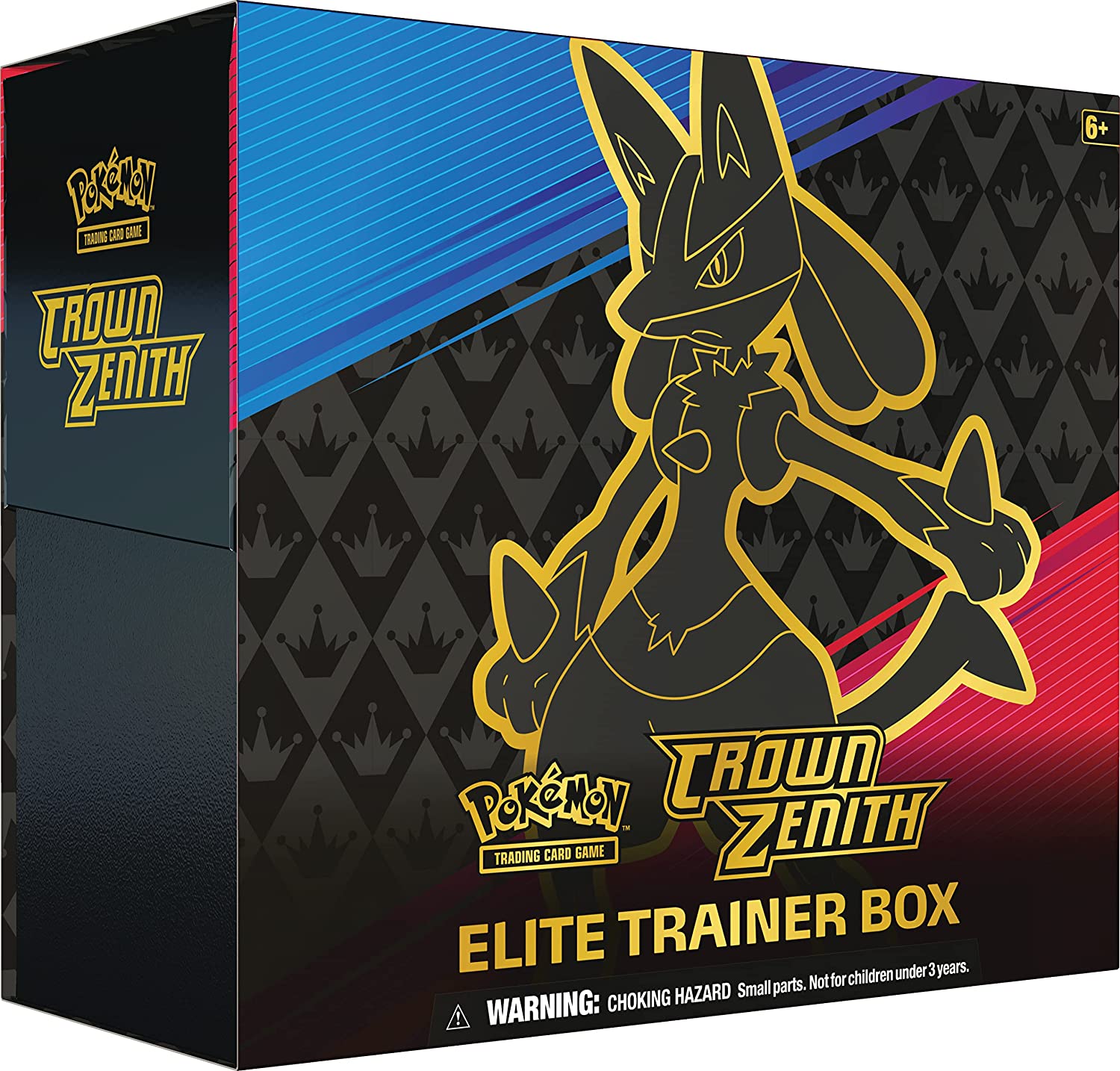 Pokemon ETB Elite Trainer Box - Sword & Shield: Crown Zenith - Lucario