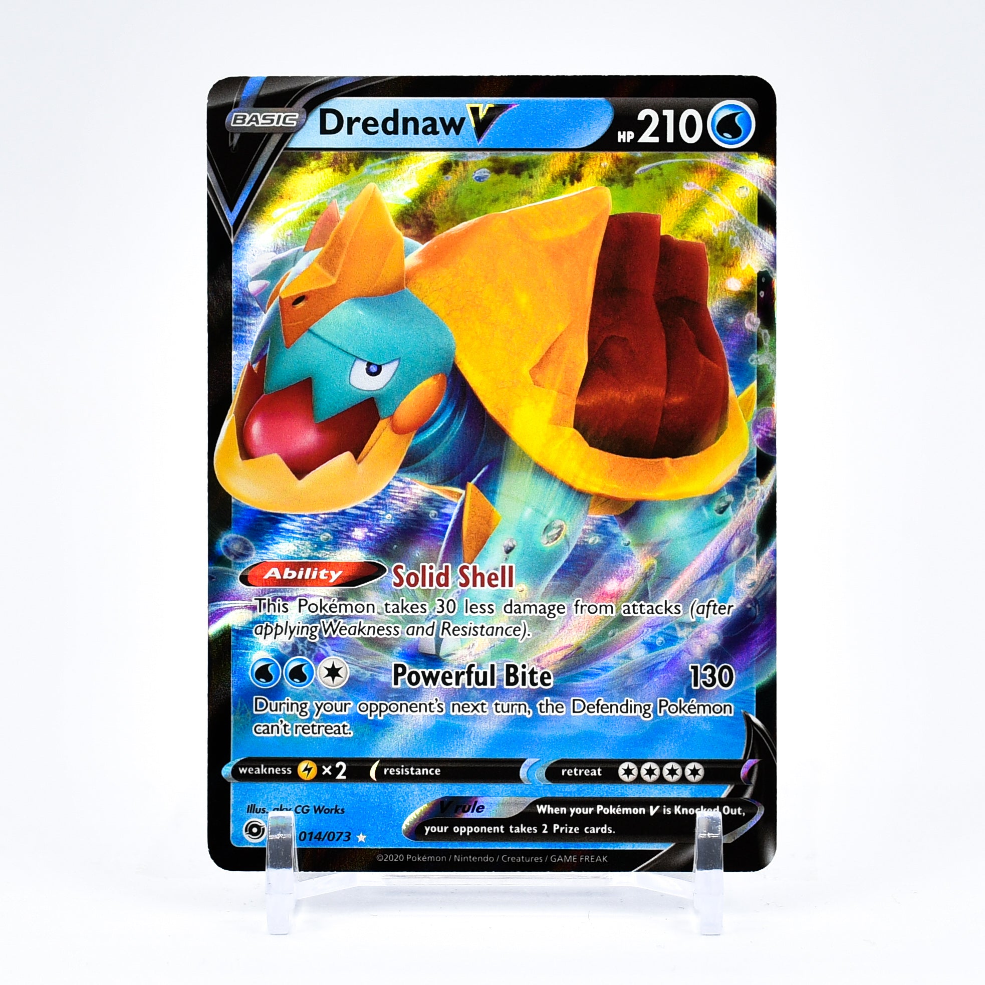 Drednaw V - 014/073 Champion's Path Ultra Rare Pokemon - NM/MINT