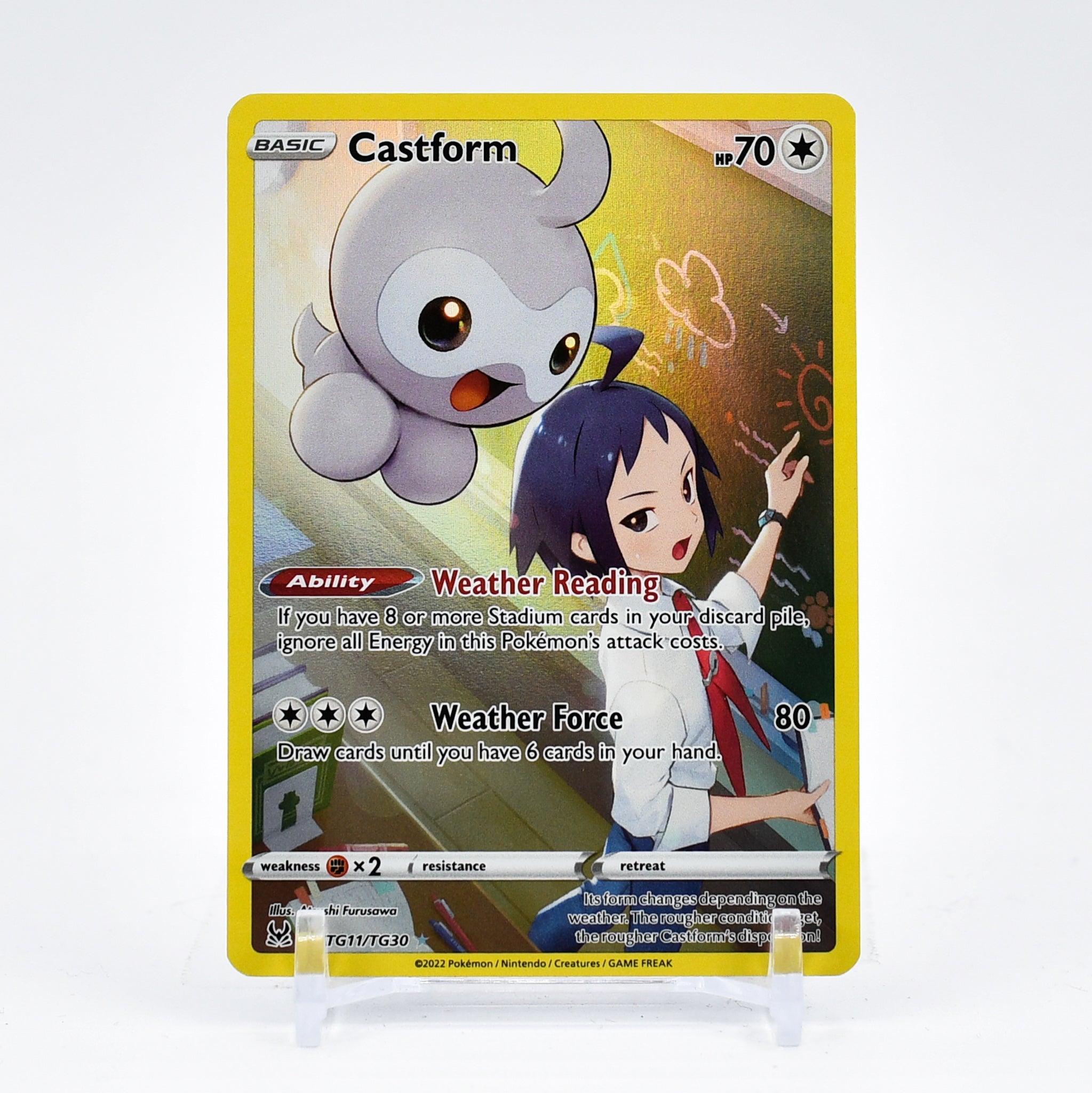 Castform - TG11/TG30 Lost Origin CHARACTER RARE Pokemon - NM/MINT