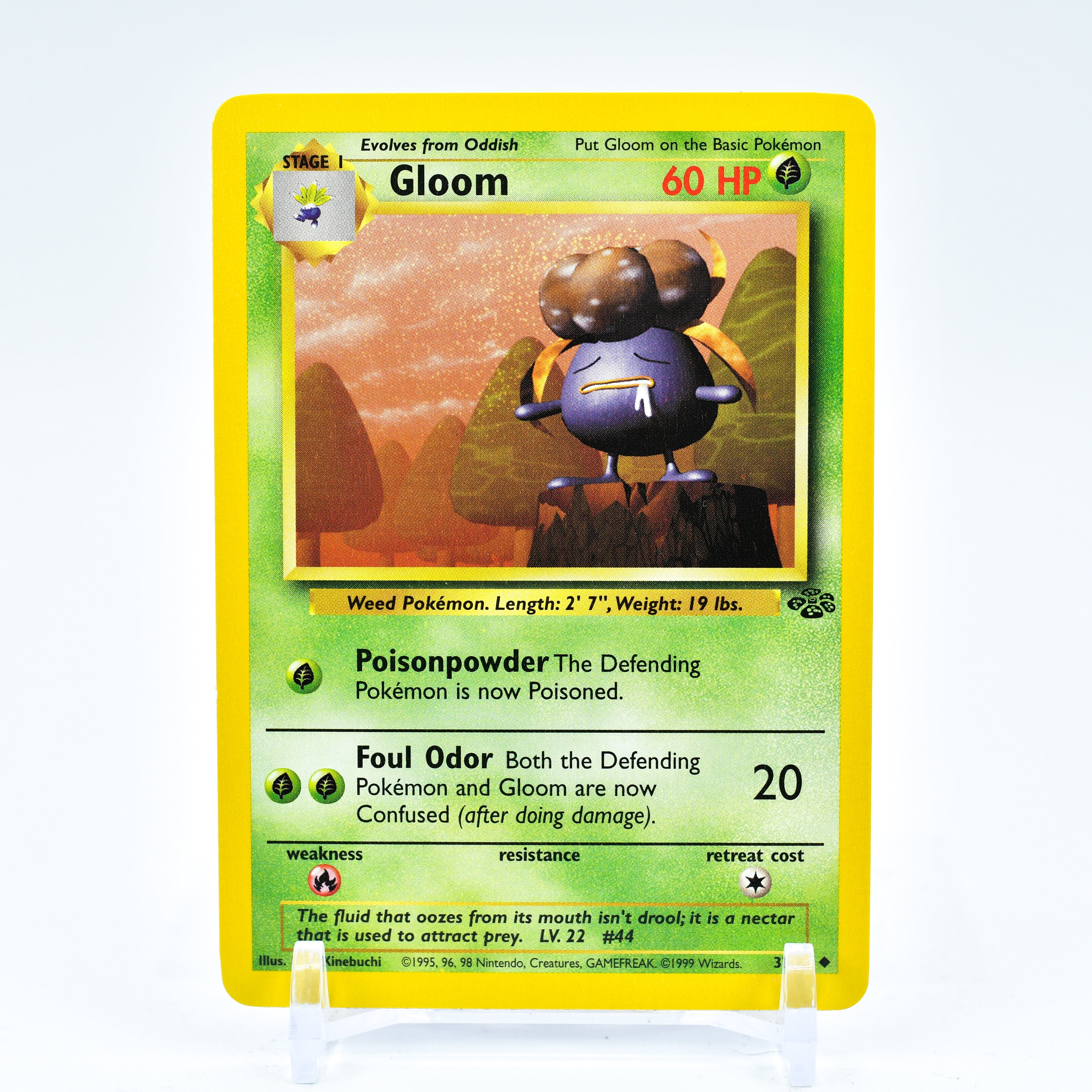 Gloom - 37/64 Jungle Unlimited Uncommon Pokemon - NM