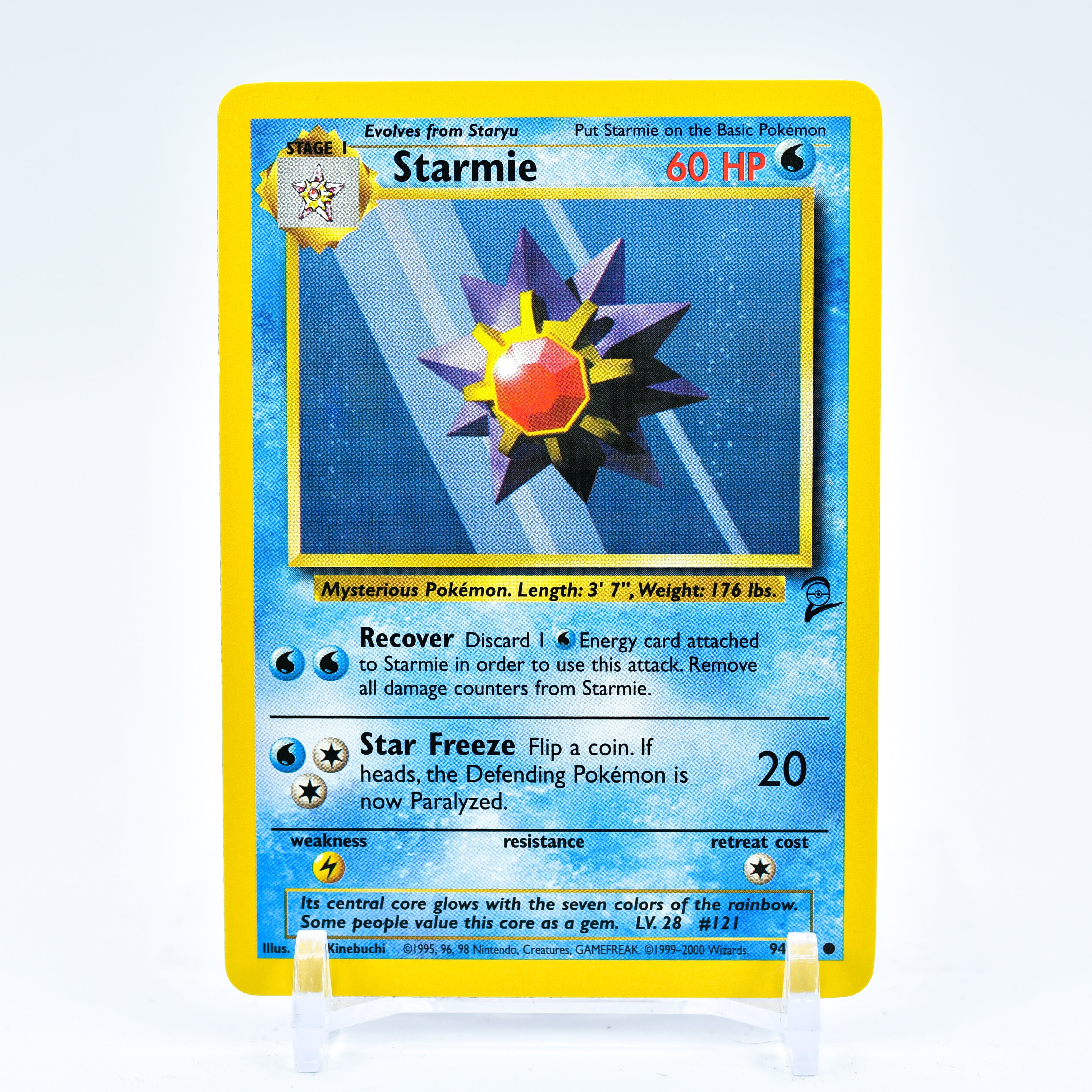 Starmie - 94/130 Base Set 2 Common Pokemon - NM