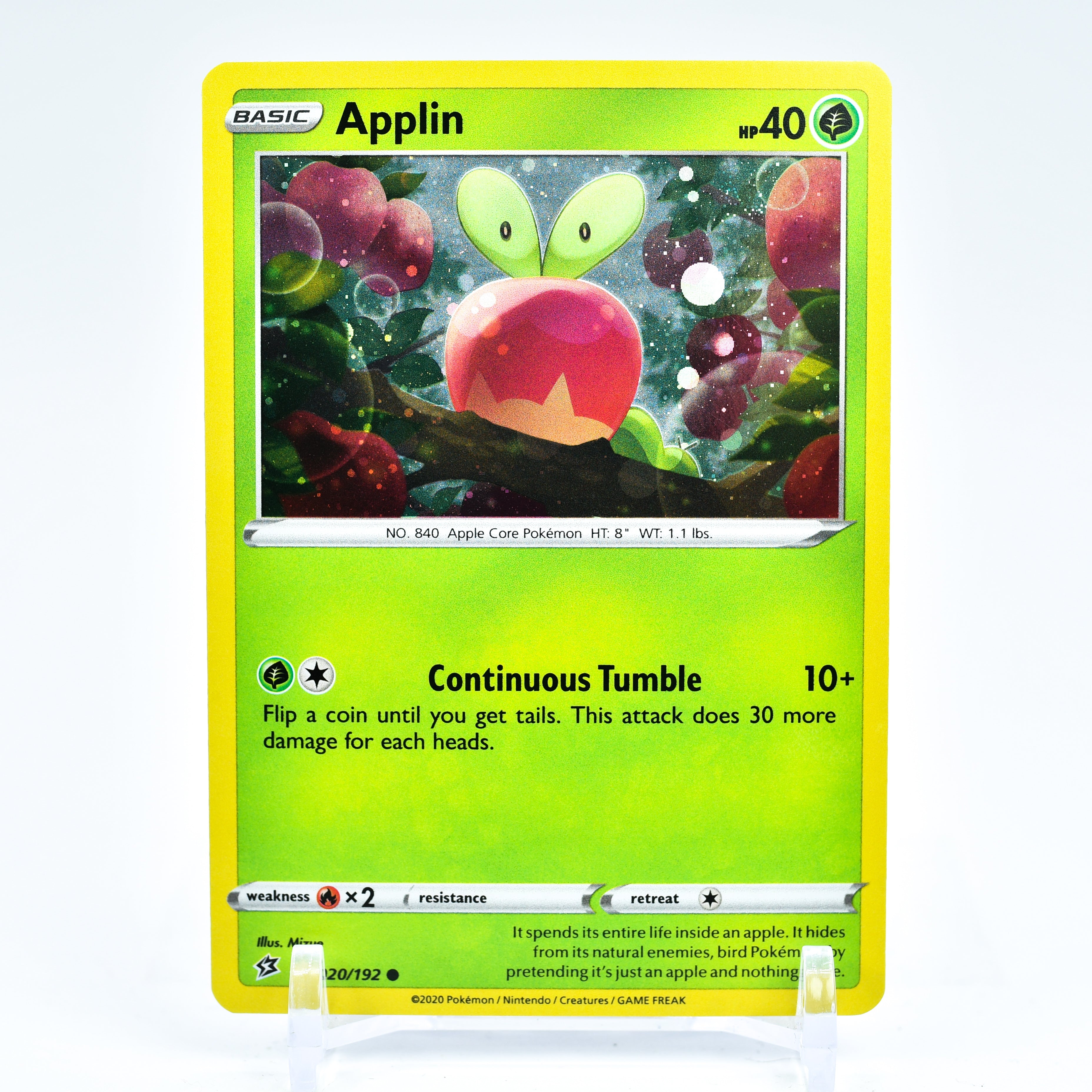 Applin - Blister Pack Promo Holo Pokemon - NM/MINT