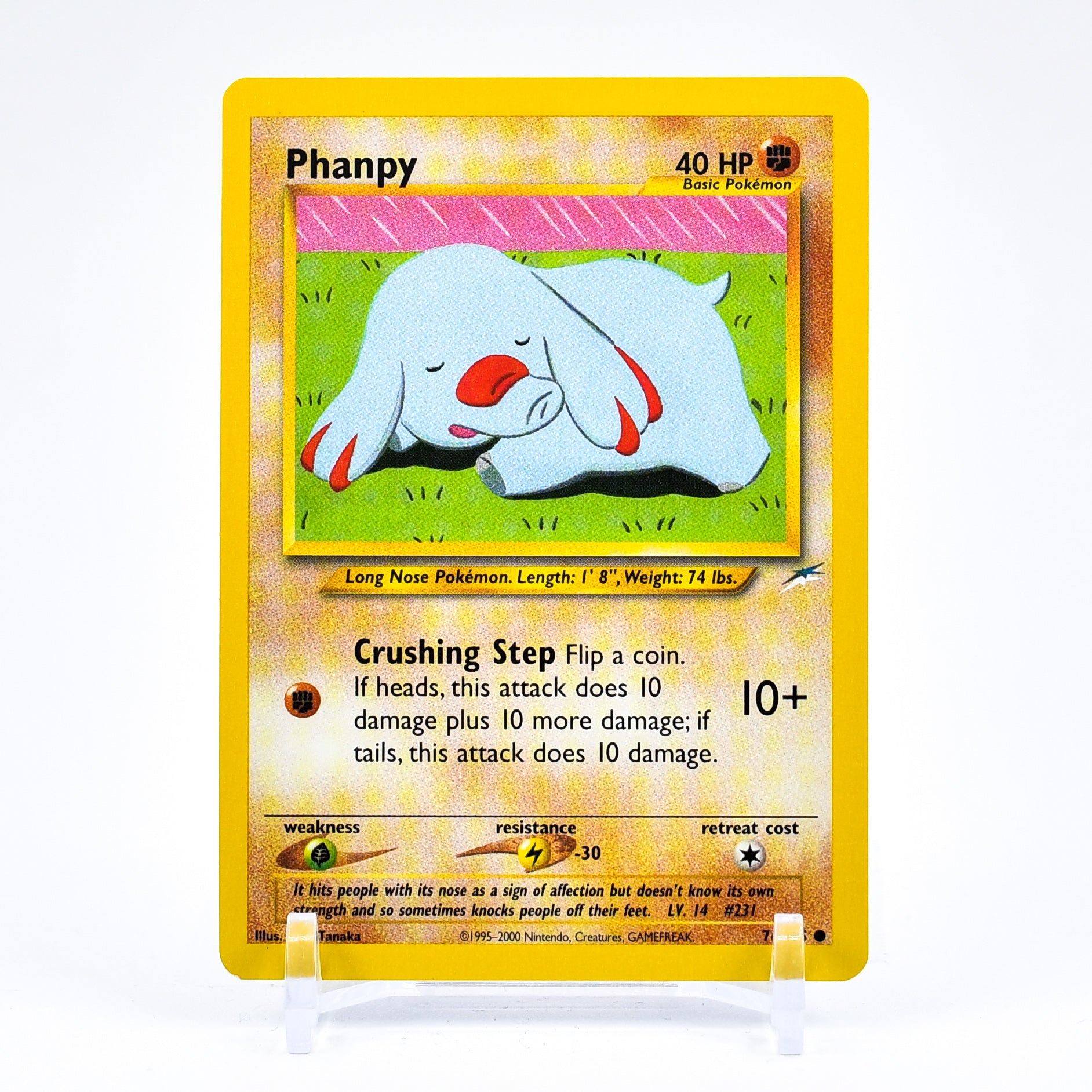 Phanpy - 76/105 Neo Destiny Unlimited Common Pokemon - NM