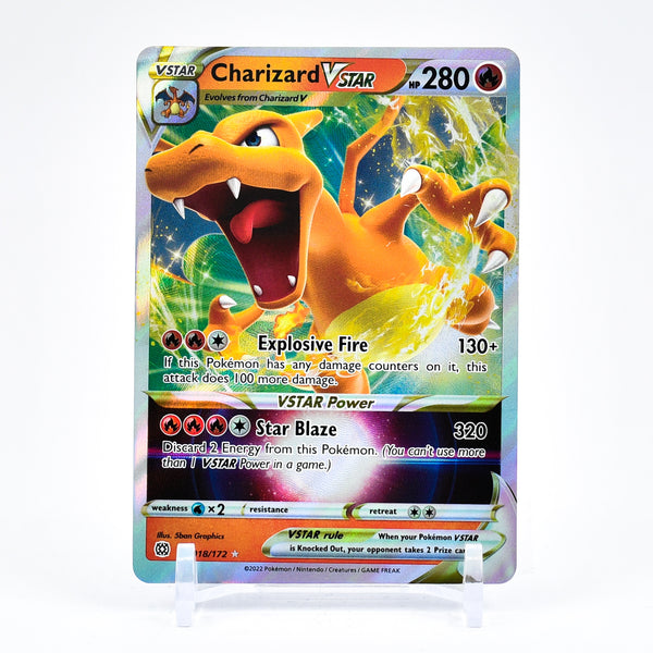 Charizard Vstar - 018/172 Brilliant Stars Ultra Rare Pokemon - NM