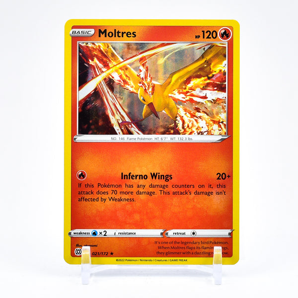 Check the actual price of your Moltres 021/172 Pokemon card