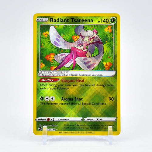 Radiant Alakazam - 059/195 Silver Tempest SHINY Holo Rare Pokemon
