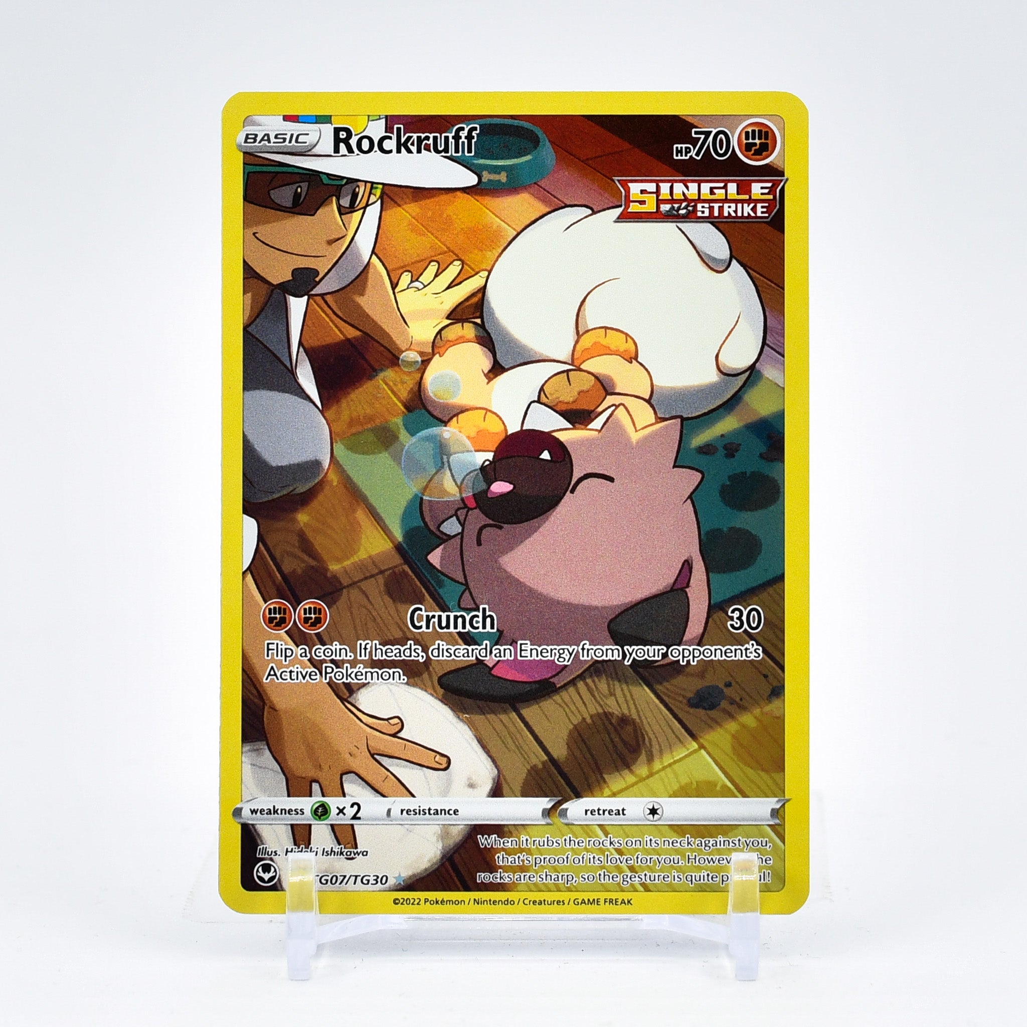 Rockruff - TG07/TG30 Silver Tempest CHARACTER RARE Pokemon - NM/MINT