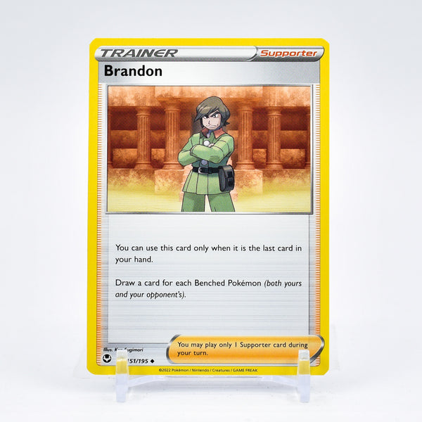 Brandon (151/195), Busca de Cards