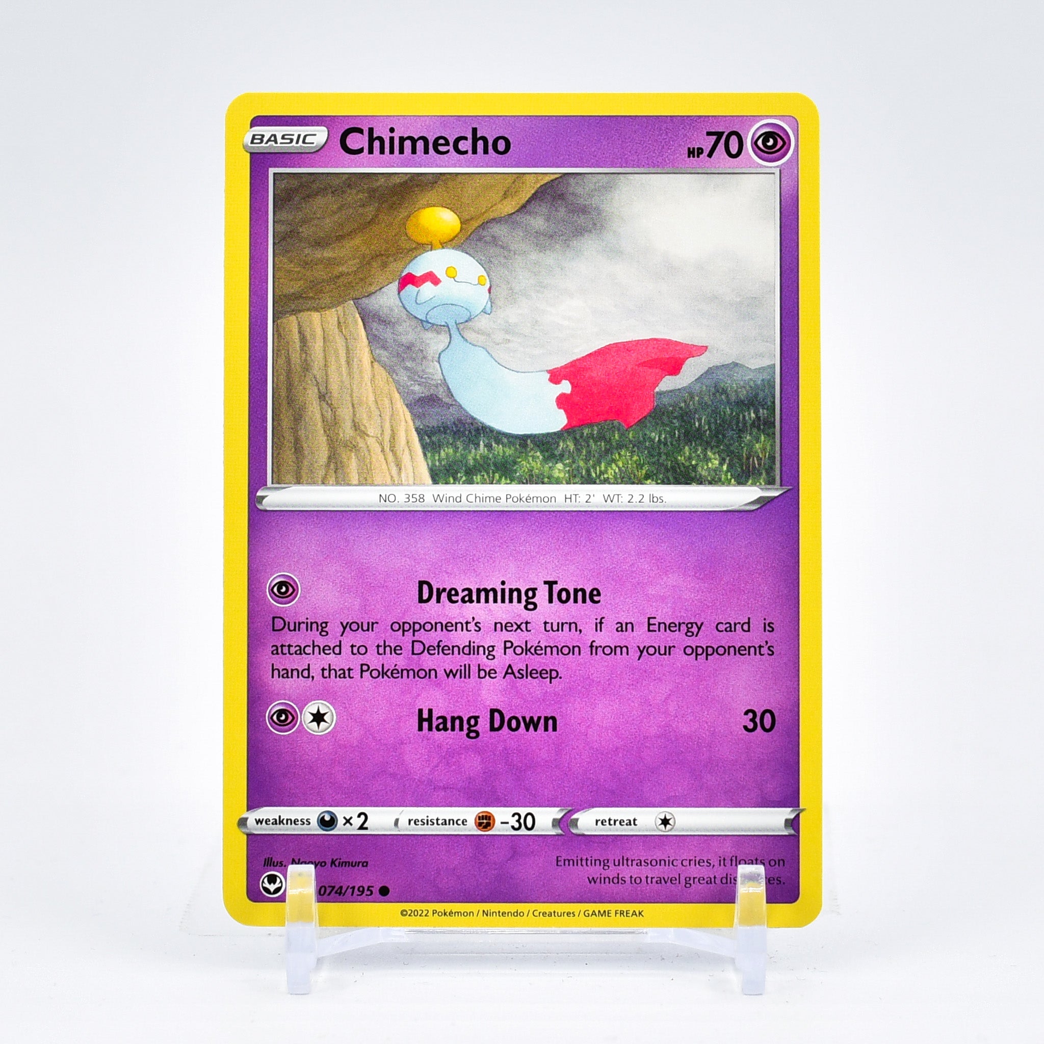 Chimecho - 074/195 Silver Tempest Common Pokemon - NM/MINT