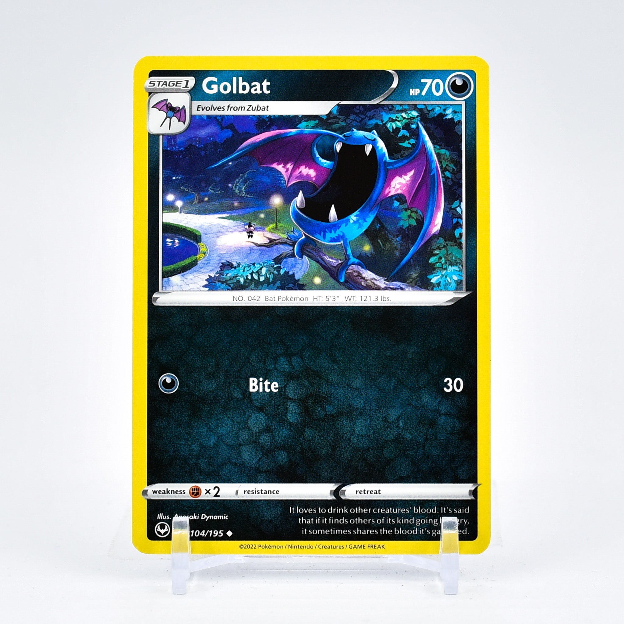 Golbat - 104/195 Silver Tempest Uncommon Pokemon - NM/MINT