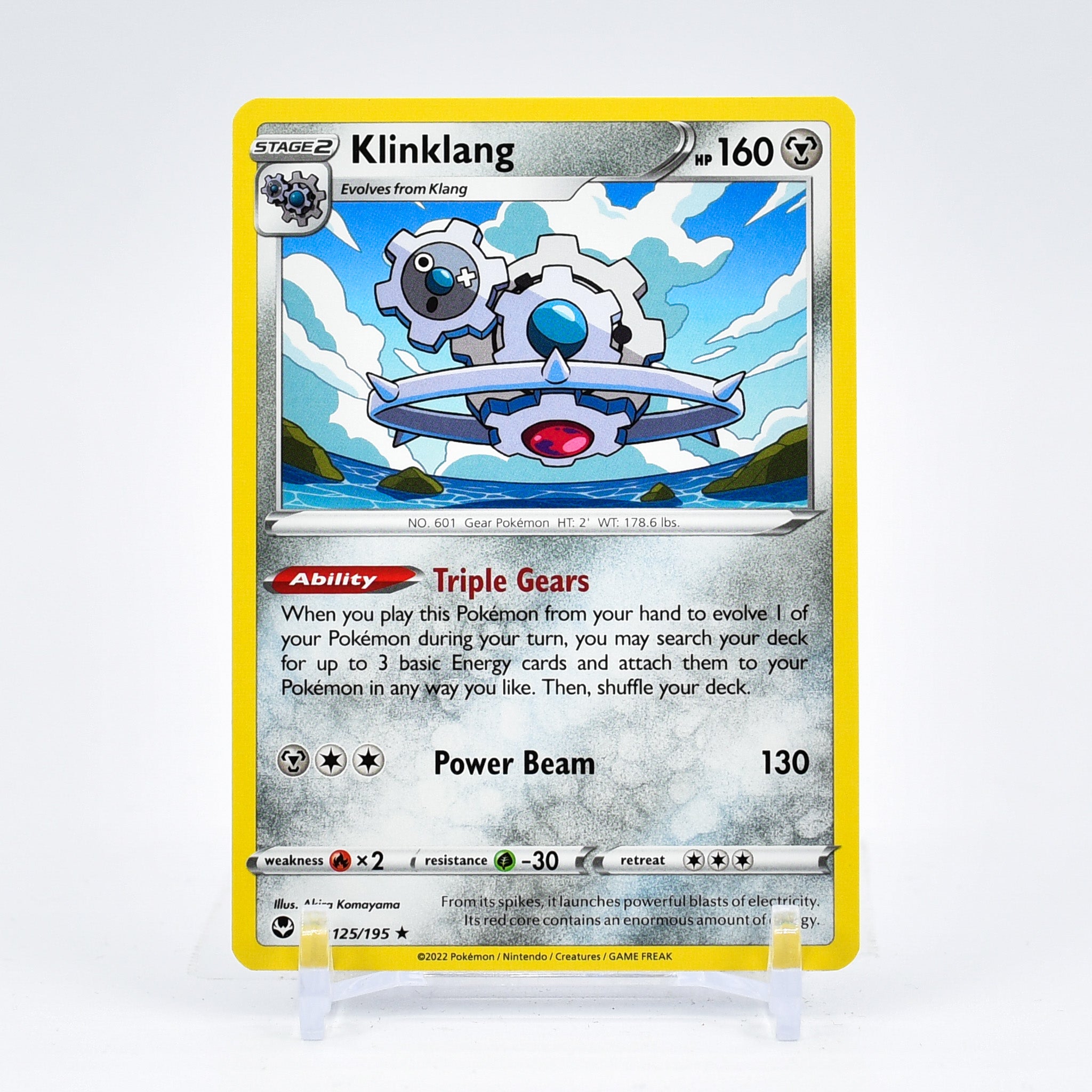 Klnklang - 125/195 Silver Tempest Rare Pokemon - NM/MINT