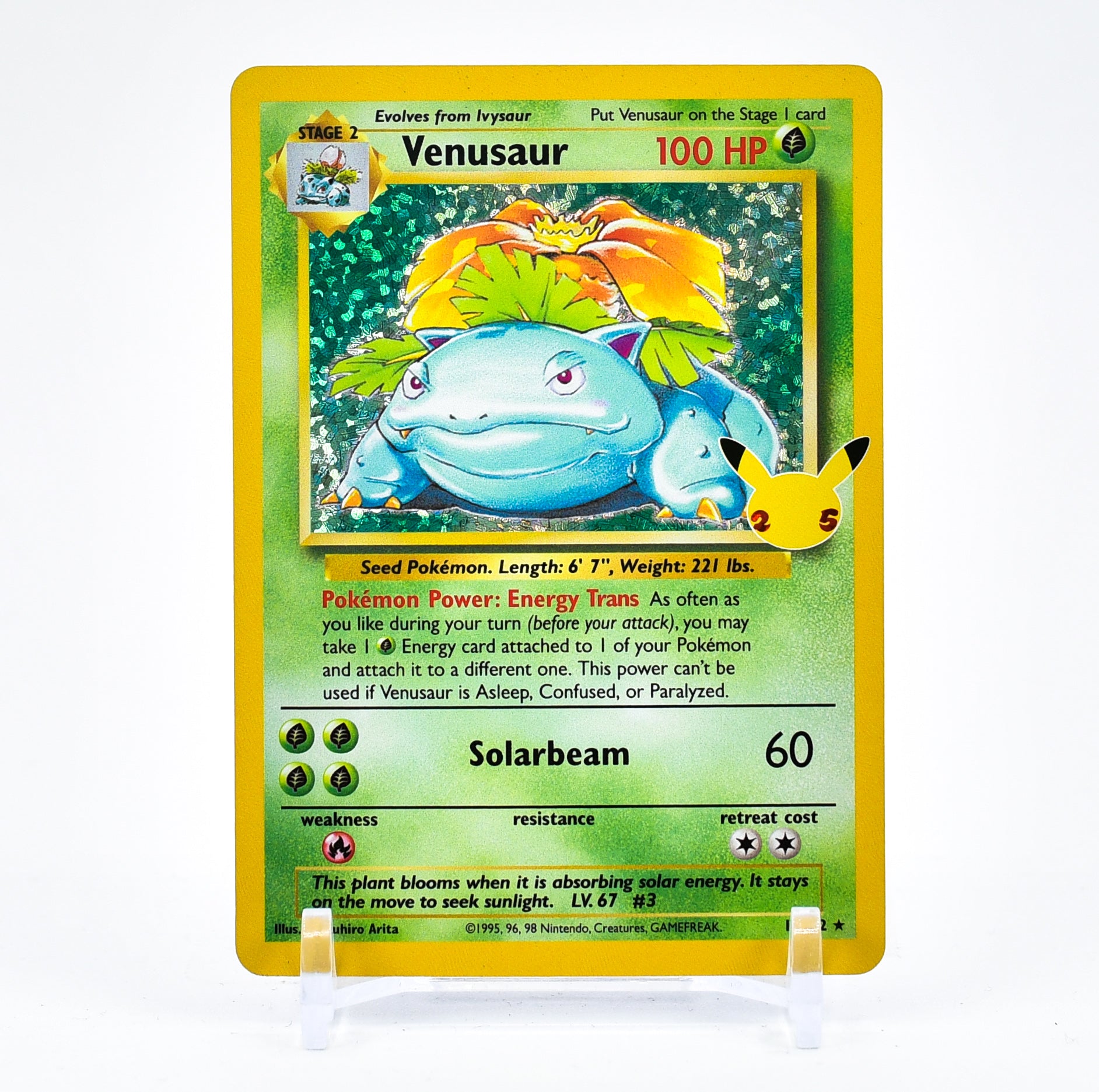 Venusaur - Celebrations 25th Anniversary Classic Collection Pokemon - NM/MINT