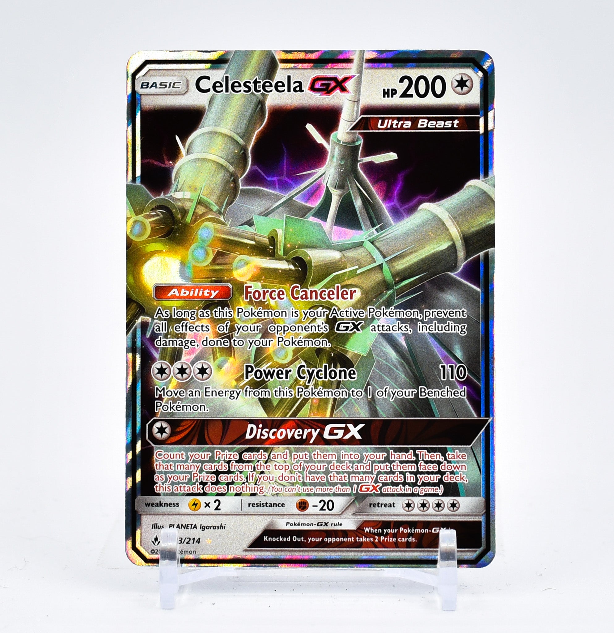 Celesteela GX - 163/214 Unbroken Bonds Ultra Rare Pokemon - NM/MINT
