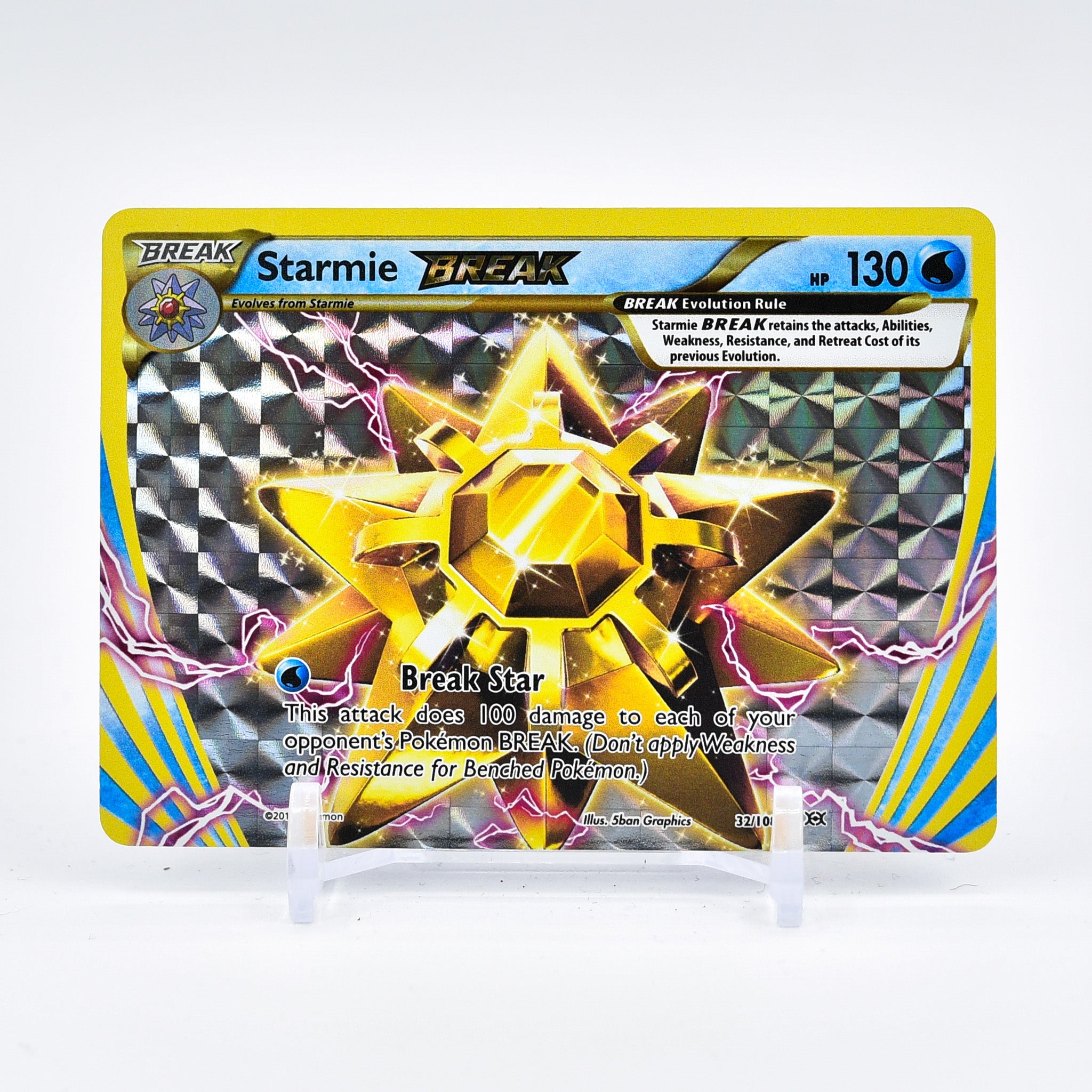 Starmie BREAK - 32/108 Evolutions Ultra Rare Pokemon - NM/MINT