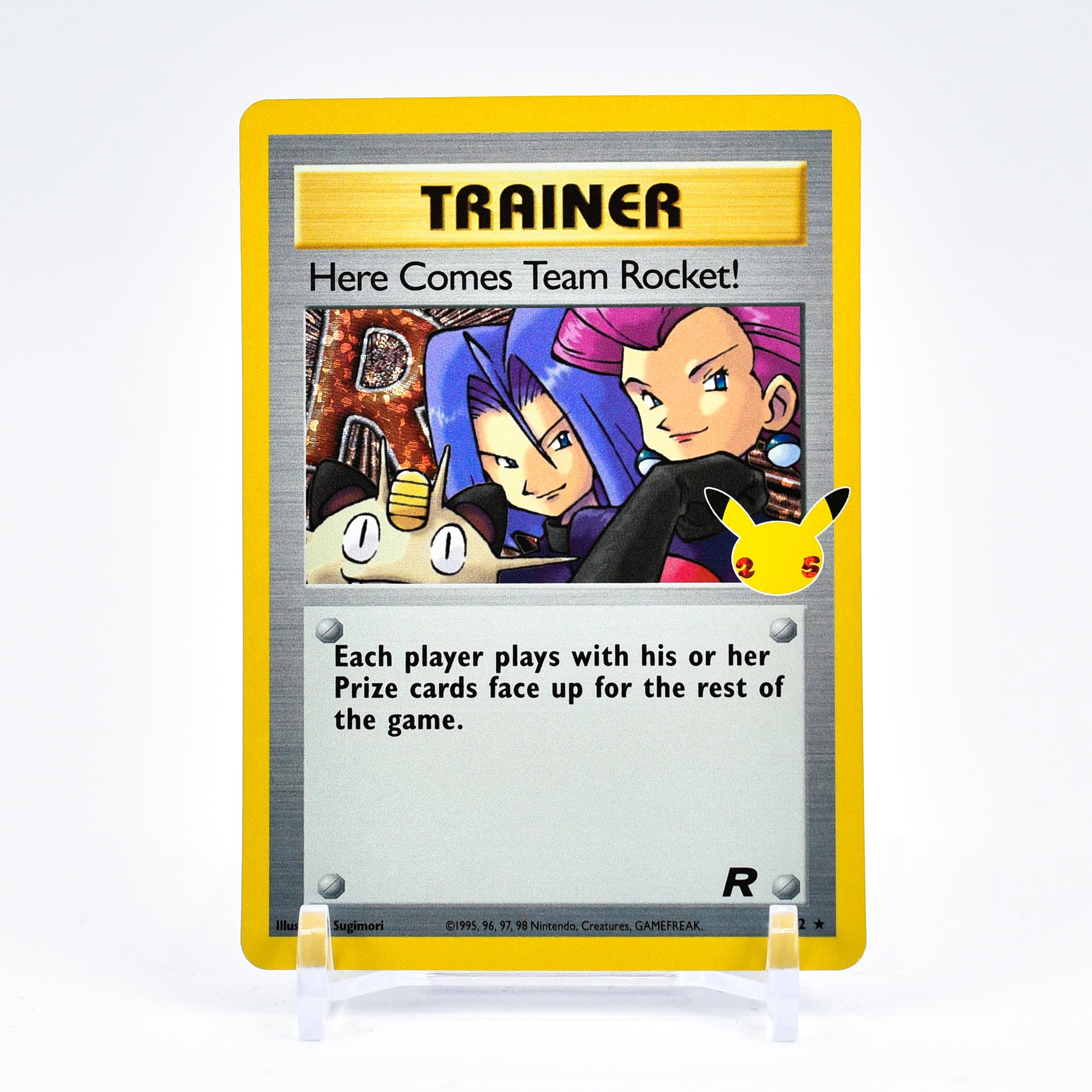 Here Comes Team Rocket - Celebrations 25th Anniversary Classic Collection Trainer - NM/MINT