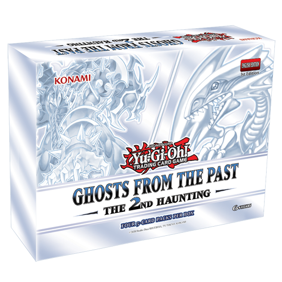 Yugioh TCG Collector's Box 1st EDITION - Ghosts From The Past: The 2nd Haunting (4 Packs)