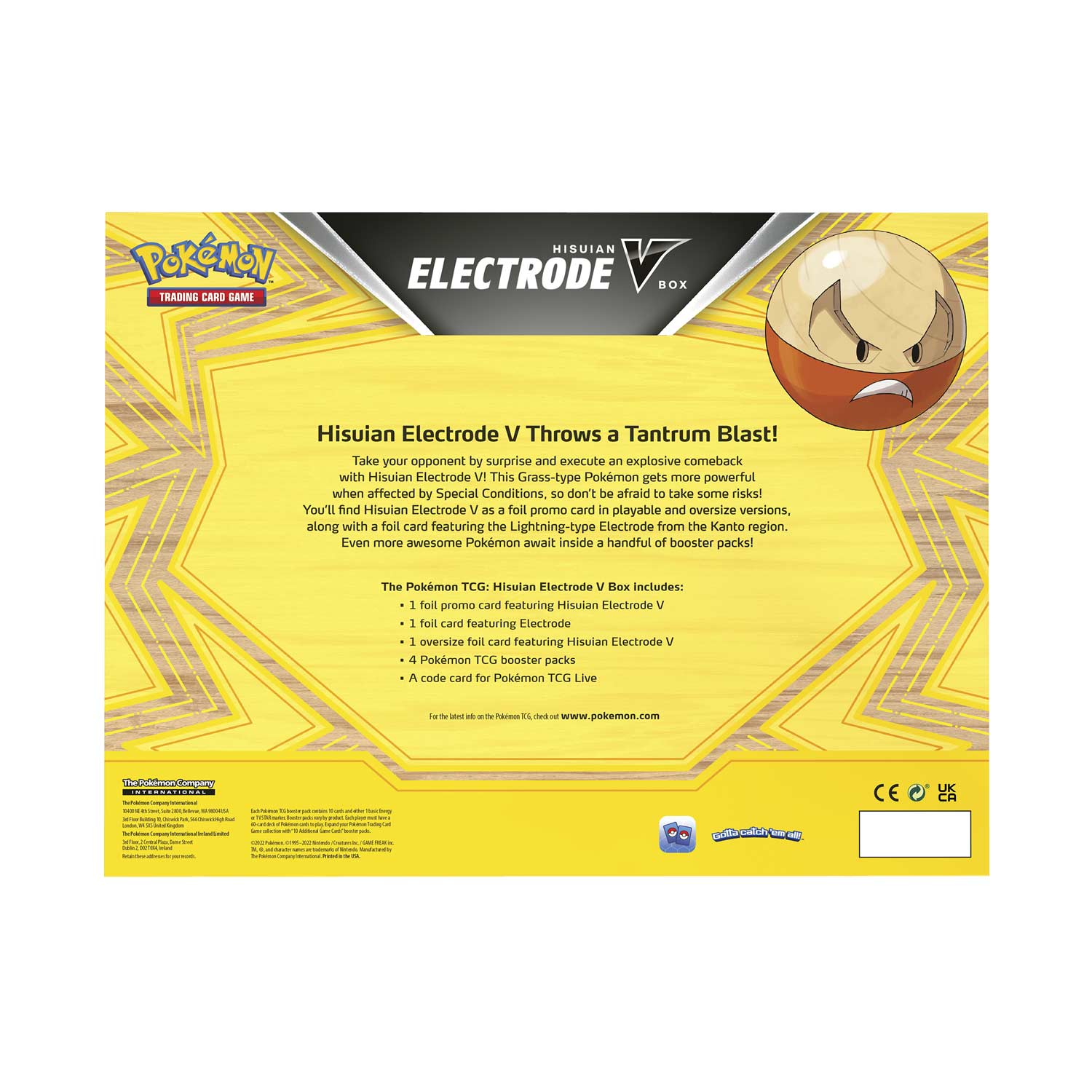 Pokemon Collection Box - Sword & Shield - Hisuian Electrode V