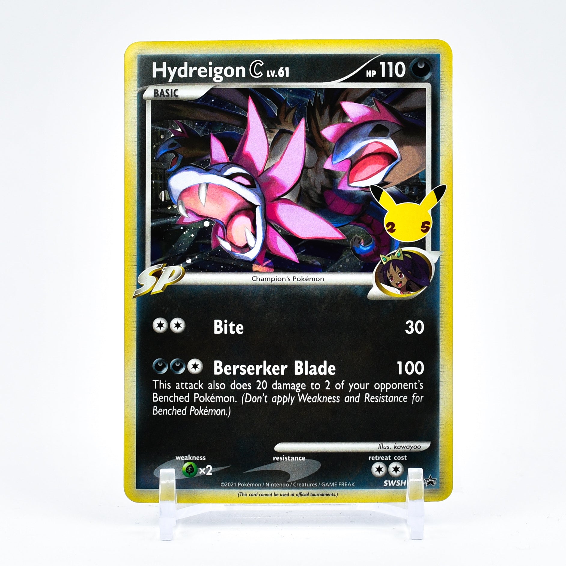 Hydreigon C - SWSH138 Celebrations Black Star Promo Pokemon - NM/MINT