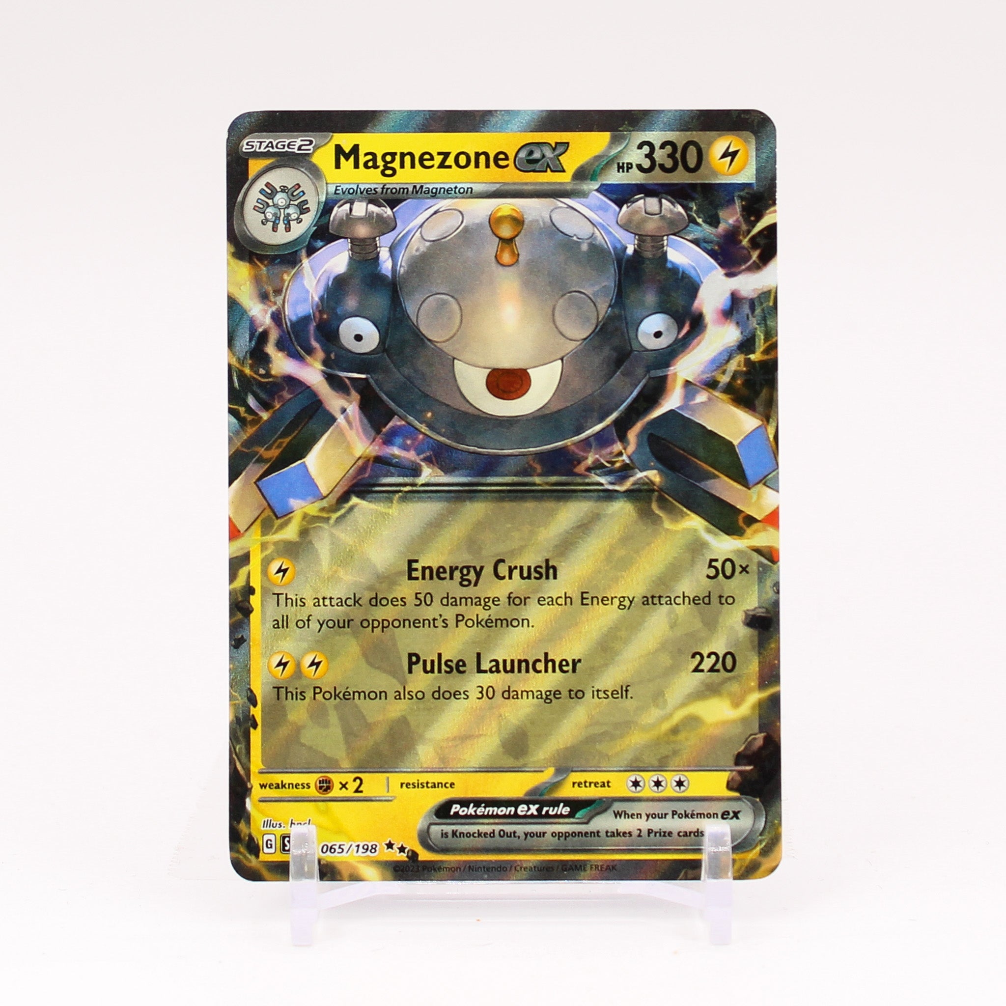 Magnezone ex - 065/198 Scarlet & Violet Ultra Rare Pokemon - NM/MINT