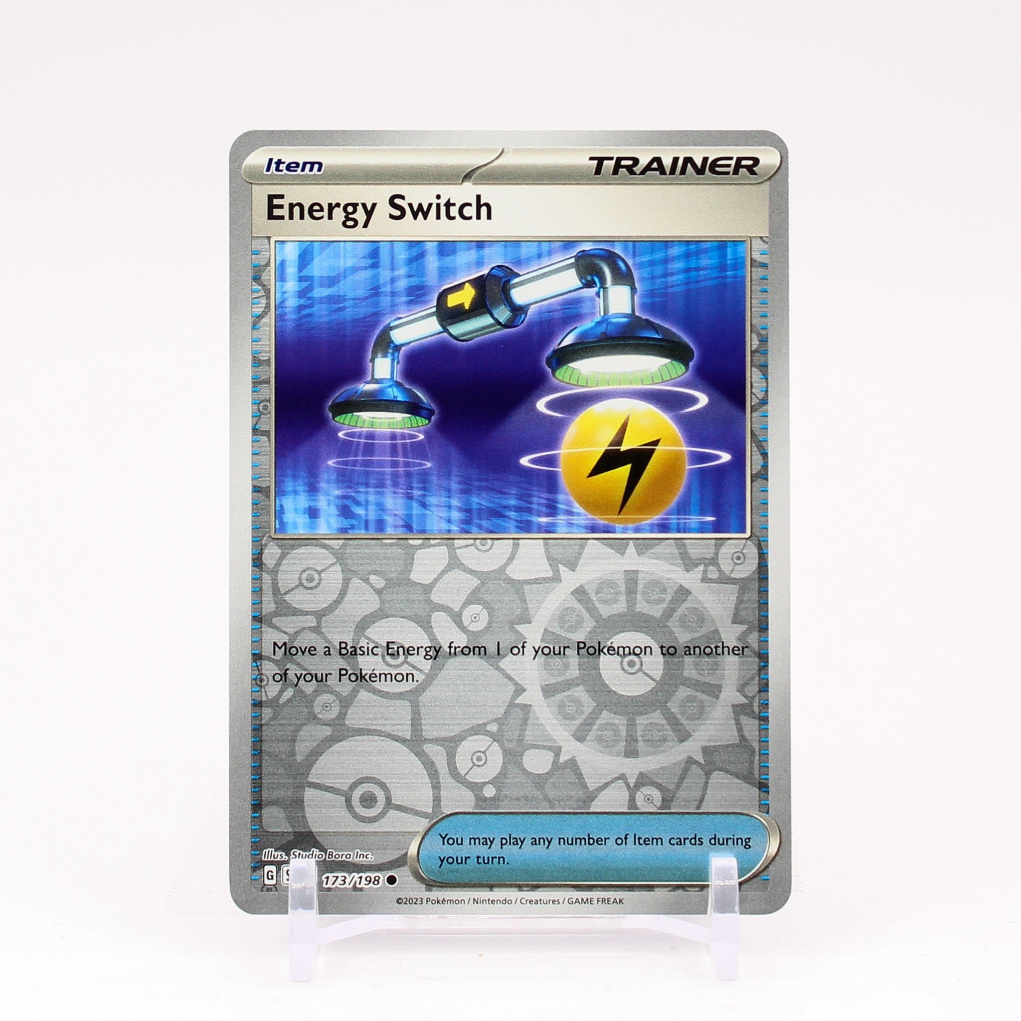 Energy Switch - 173/198 Scarlet & Violet Reverse Holo Common Trainer - NM/MINT