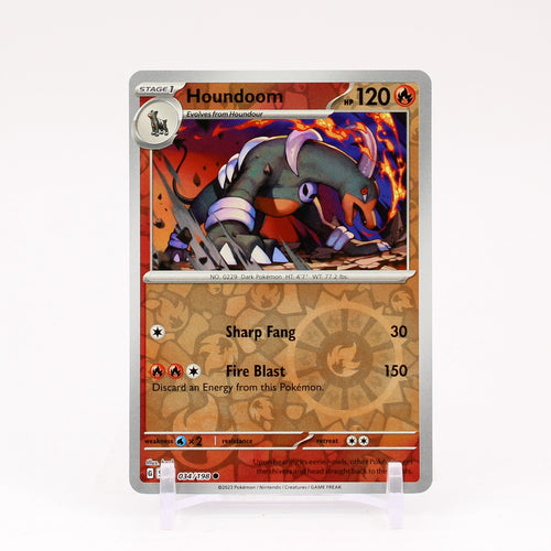 Kingambit - 134/198 Scarlet & Violet Reverse Holo Rare Pokemon - NM/MINT