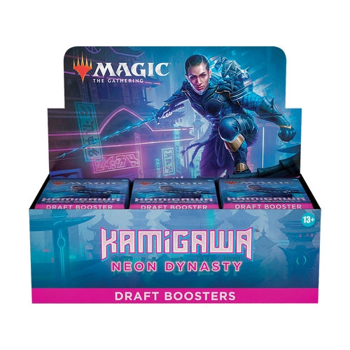 Magic The Gathering Draft Booster Box - Kamigawa Neon Dynasty