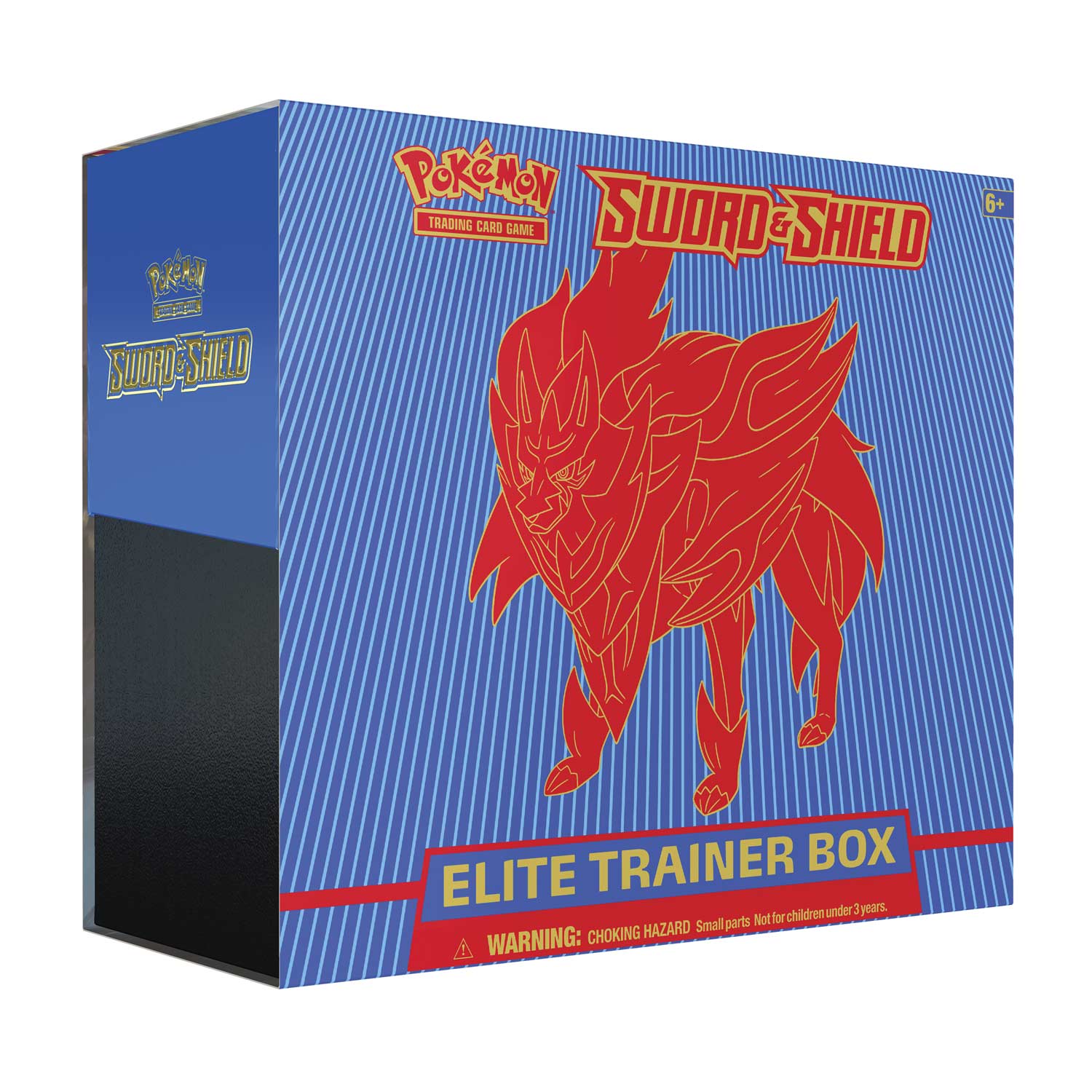 Pokemon ETB Elite Trainer Box - Sword & Shield: Base - Zamazenta