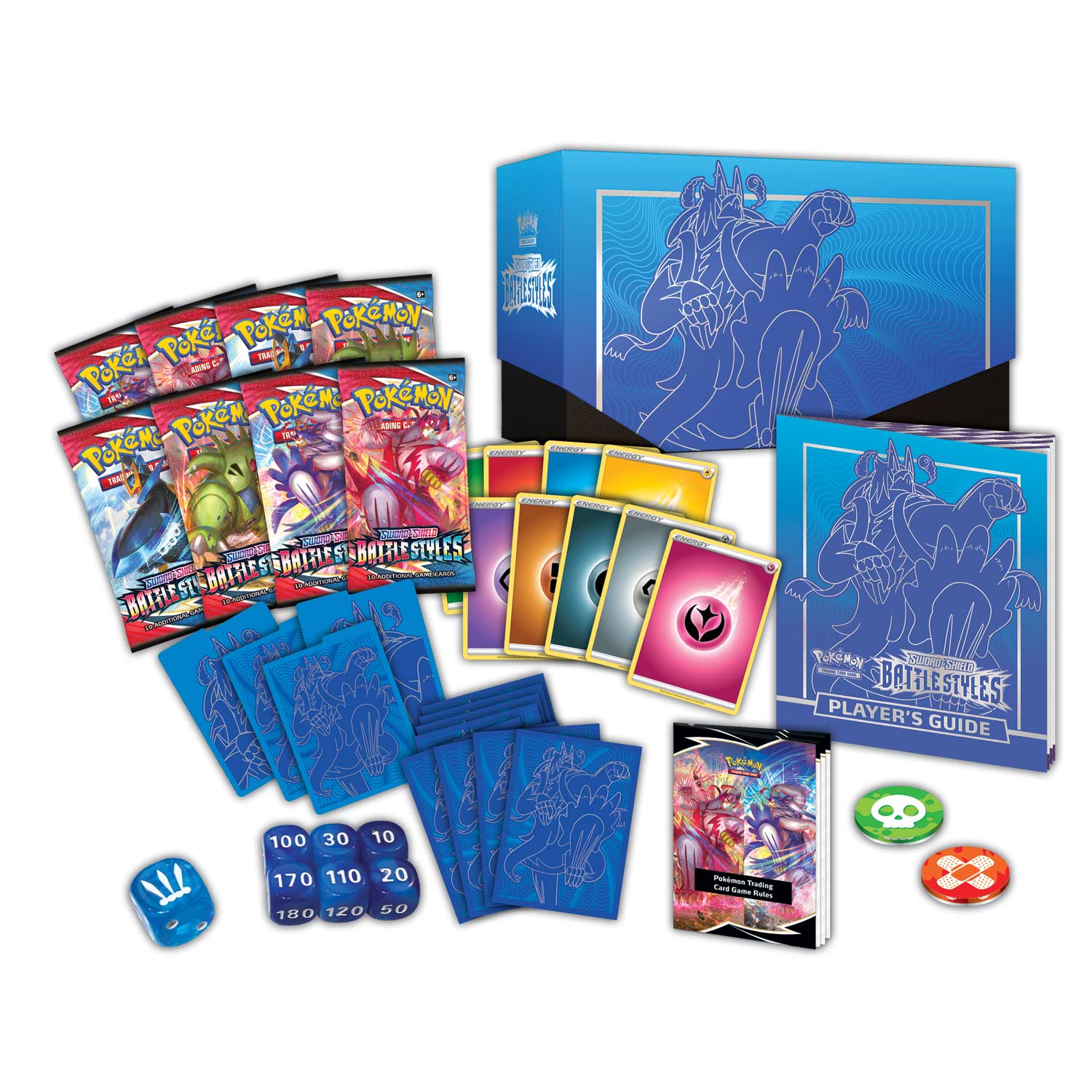 Pokemon ETB Elite Trainer Box - Sword & Shield: Battle Styles - Rapid Strike Urshifu