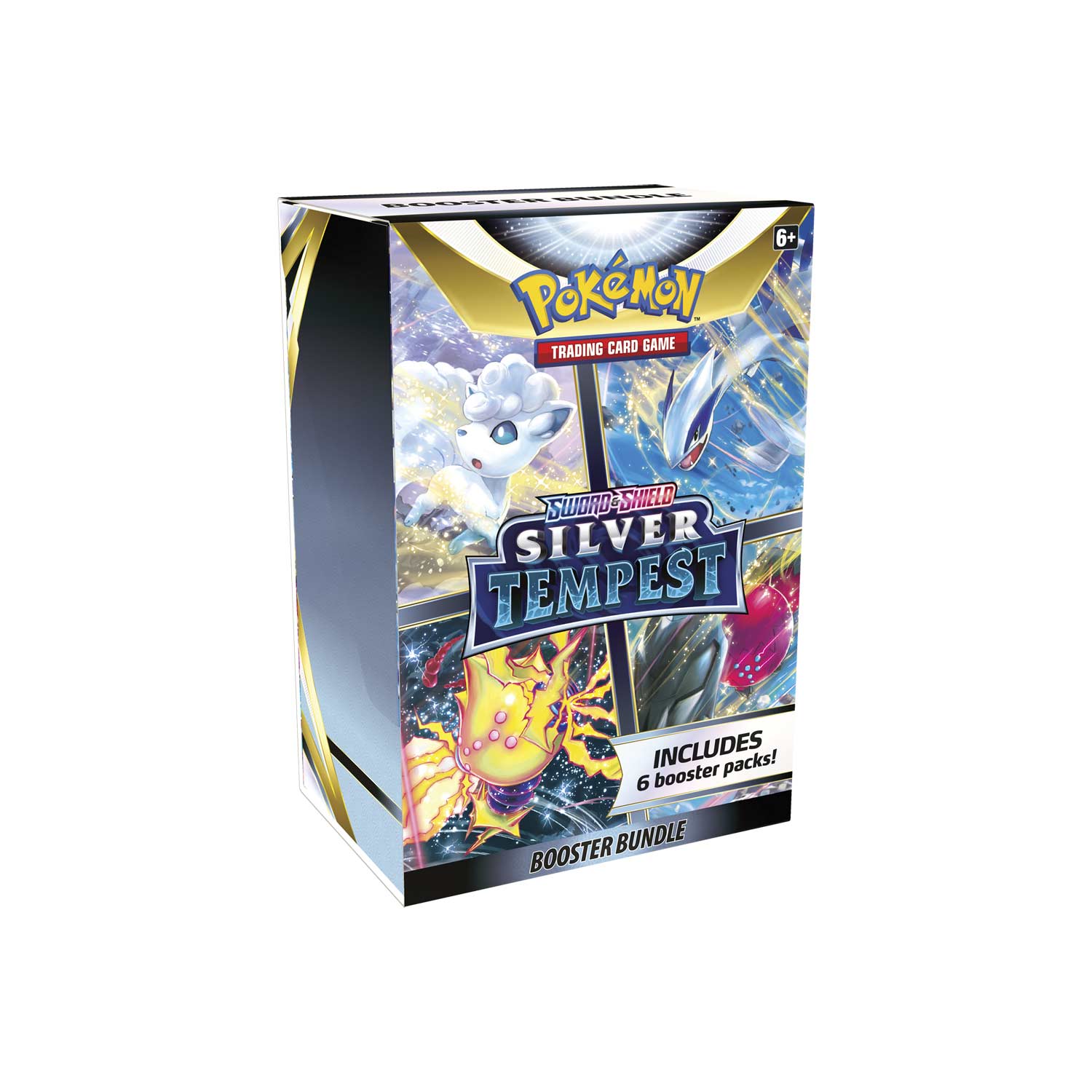 Pokemon Booster Bundle - Sword & Shield: Silver Tempest (6 Packs)