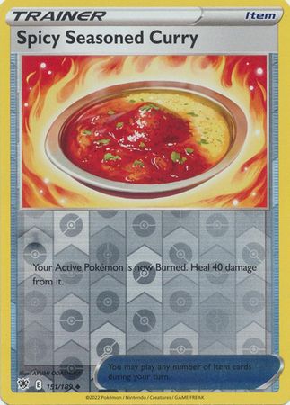 Spicy Seasoned Curry - 151/189 Astral Radiance Reverse Holo Uncommon Trainer - NM/MINT