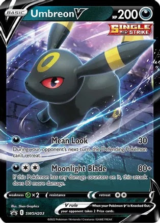 Umbreon V - SWSH203 Black Star Promo Pokemon - NM/MINT